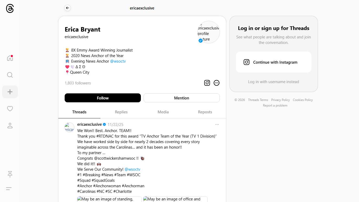 Erica Bryant (@ericaexclusive) • Threads, Say more