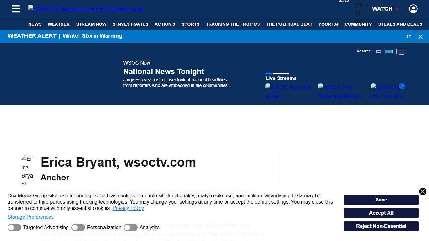 Erica Bryant, wsoctv.com - WSOC TV